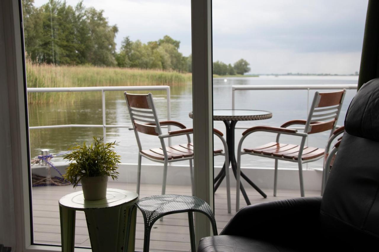 Houseboat Uitzicht Over Veluwemeer, Natuurlokatie, Prachtige Vergezichten Biddinghuizen Exterior foto