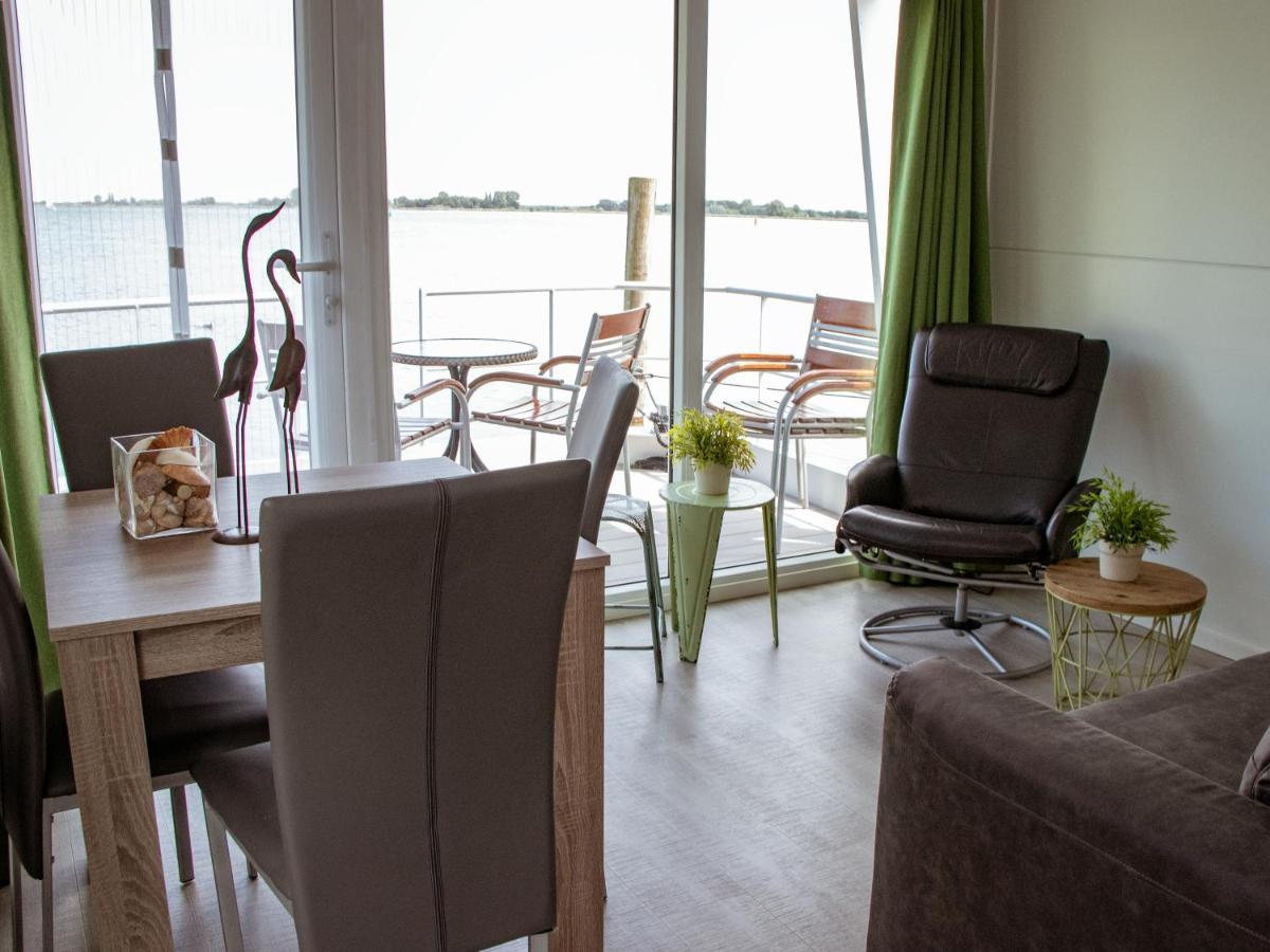 Houseboat Uitzicht Over Veluwemeer, Natuurlokatie, Prachtige Vergezichten Biddinghuizen Exterior foto