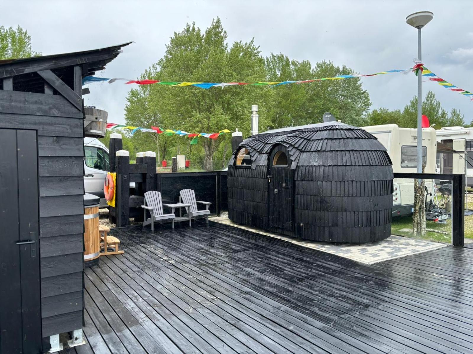 Houseboat Uitzicht Over Veluwemeer, Natuurlokatie, Prachtige Vergezichten Biddinghuizen Exterior foto